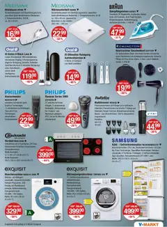 V-Markt - Hallertau / Oberpfalz ab 18.12.2025 gültig | Seite: 17 | Produkte: Philips, Haartrockner, Waschmaschine, Wasser