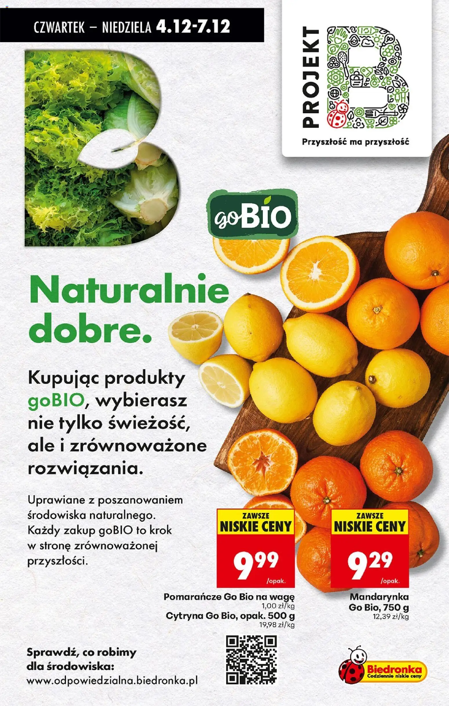 Biedronka gazetka - Oferta w tym tygodniu od 04.12.2025 | Strona: 30 | Produkty: Cytryna, Pomarańcze