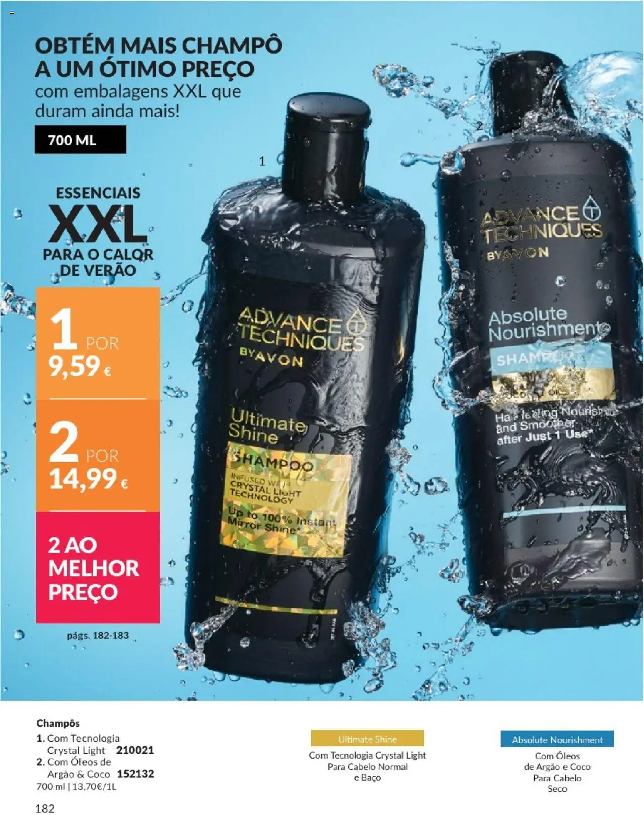 Catálogo Avon Campanha 8 │ válido de 01.08.2025 | Página: 182 | Produtos: Shampoo