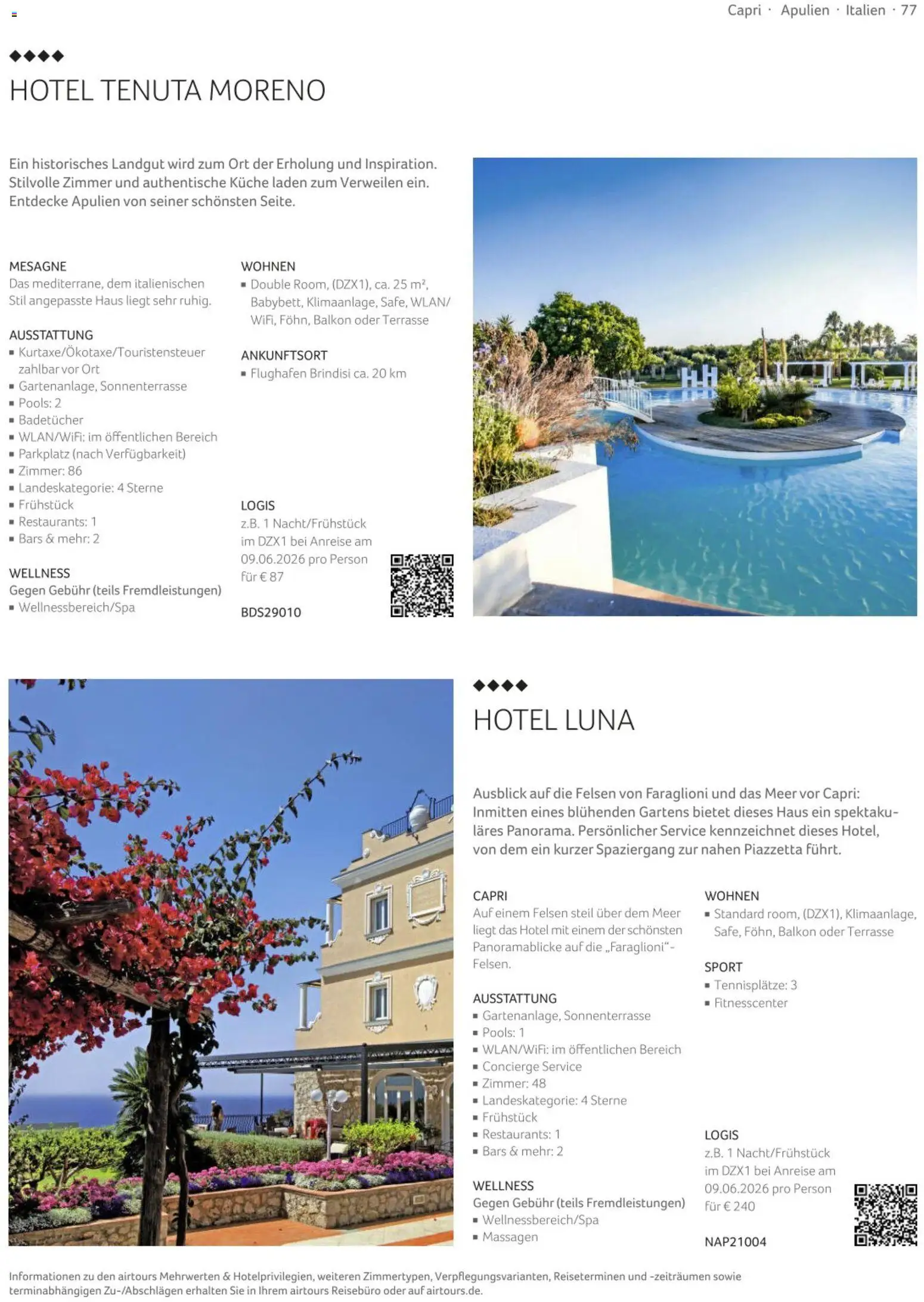 TUI airtours Katalog  Europareisen 2025/26 – gültig ab 01.11.2025 | Seite: 77 | Produkte: Küche