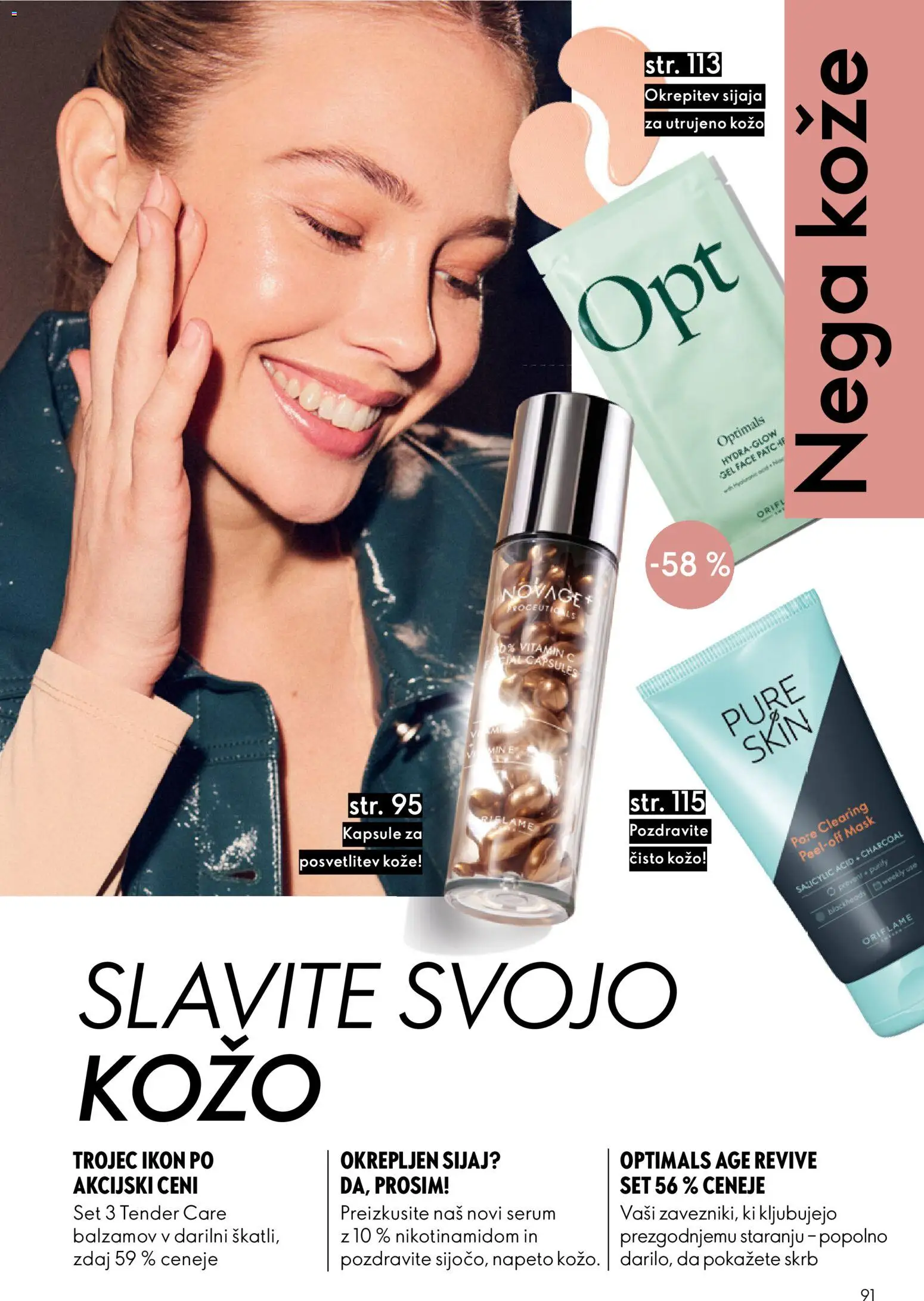 Novi Oriflame katalog ponudbe – veljaven od 19.11.2025 | Stran: 91