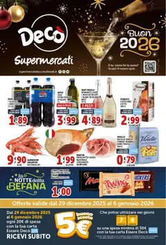 Anteprima del volantino Decò Supermercati - Roma catalogo valido a partire dal 29.12.2025