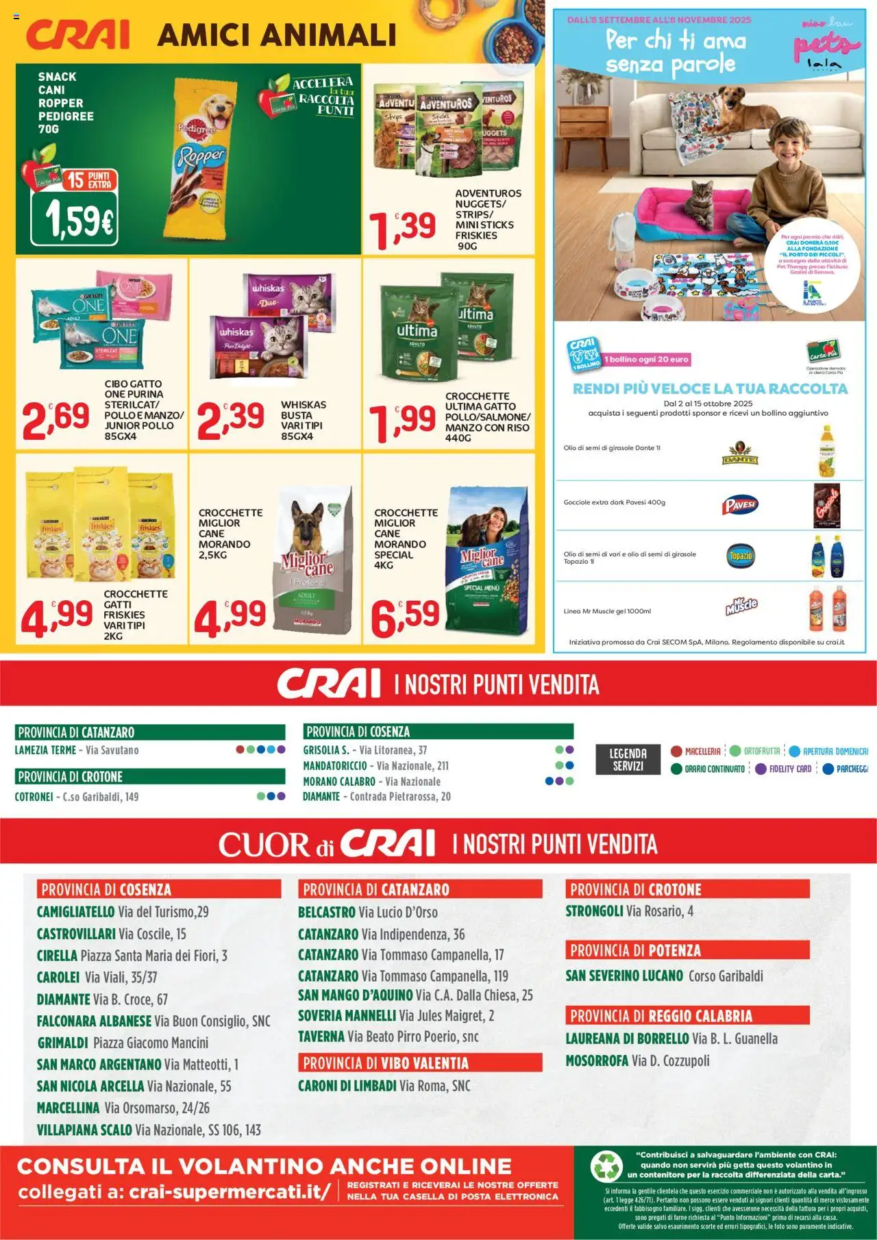 Volantino CRAI del 02.10.2025 | Pagina: 12 | Prodotti: Riso, Manzo, Olio, Mango