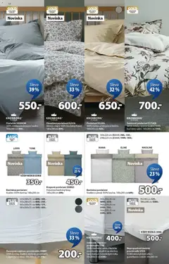 Náhled letáku JYSK leták od 04.02.2026 | Strana: 12 | Produkty: Krepové povlečení, Flanelové povlečení, Prostěradlo, Saténové povlečení