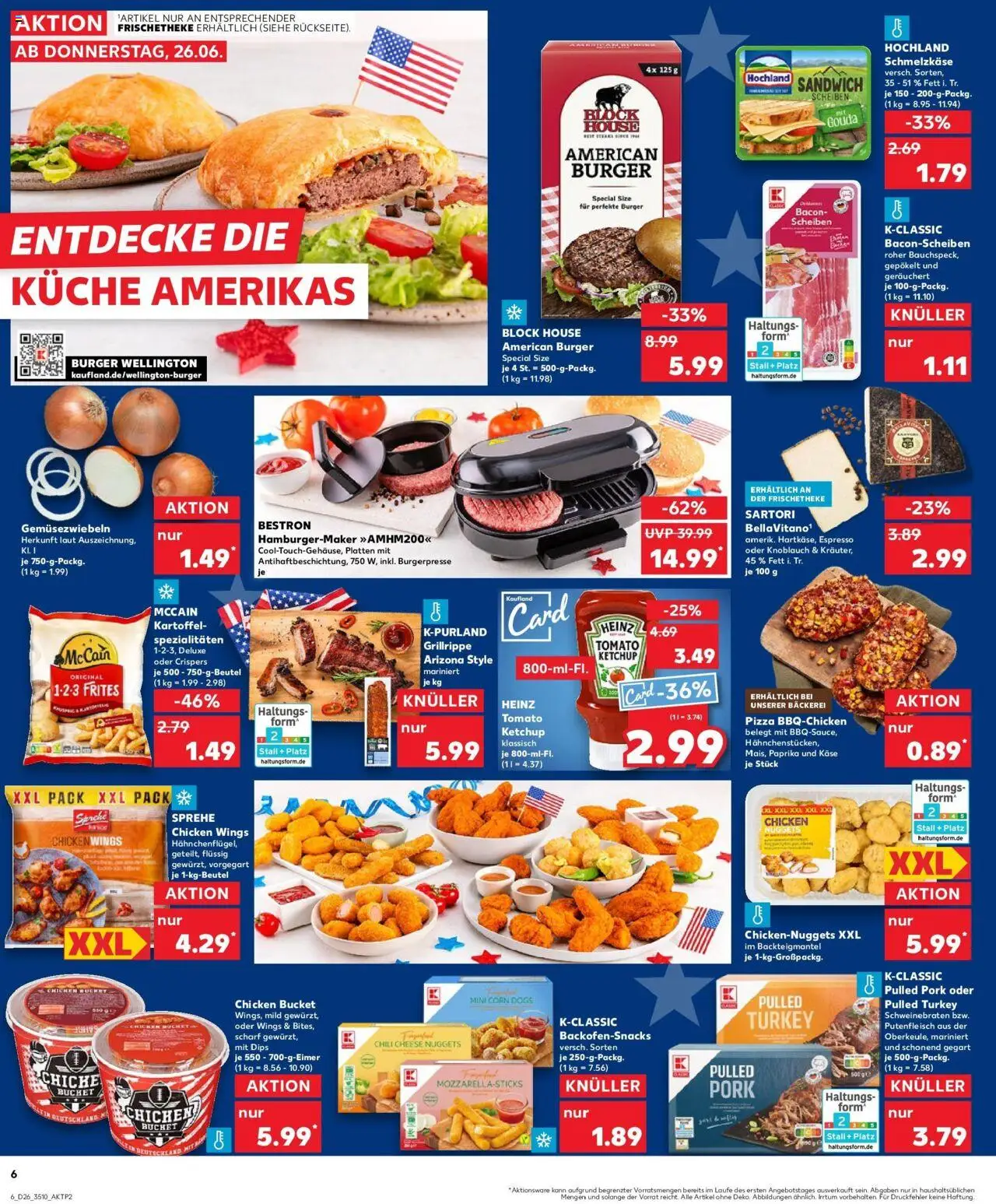 Kaufland prospekt Bad Langensalza	 - gültig ab dem 29.06.2025 | Seite: 17 | Produkte: Bäckerei, McCain, Chili, Pizza