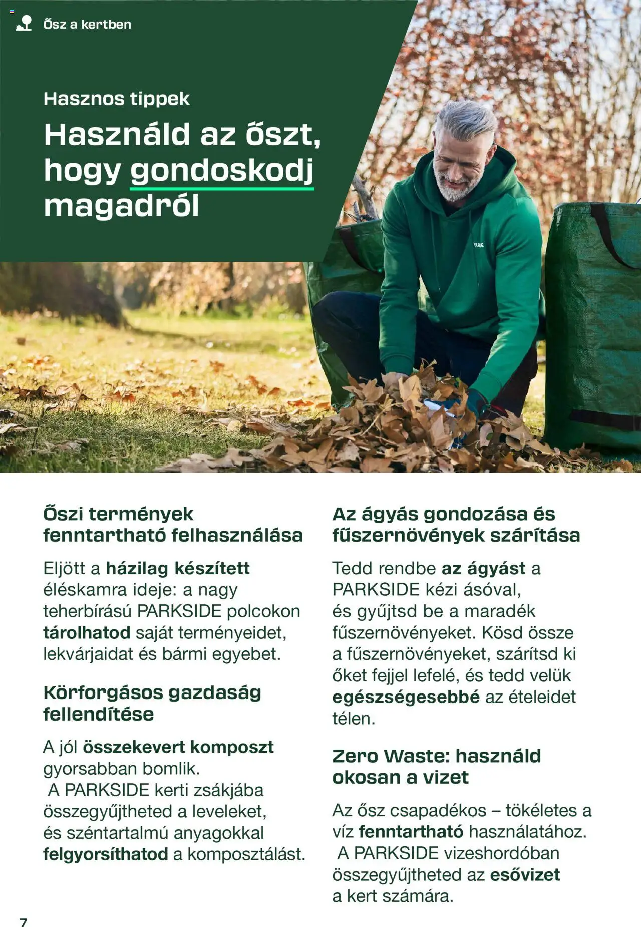 Lidl akciós ujság - amely érvényes a következő dátumtól: 26.08.2025 | Oldal: 7 | Termékek: Parkside, Polcok