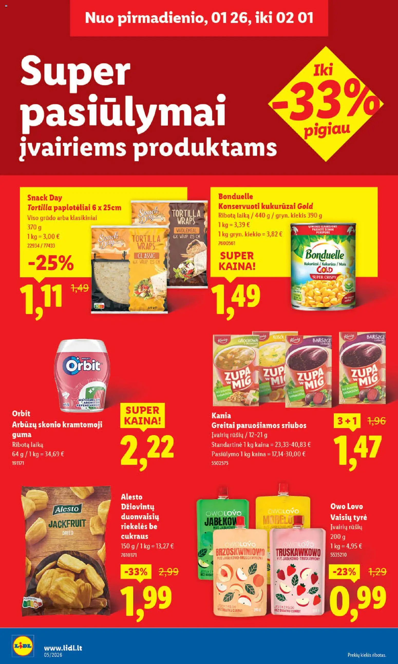 LIDL akcijos nuo 26.01.2026 | Puslapis: 10