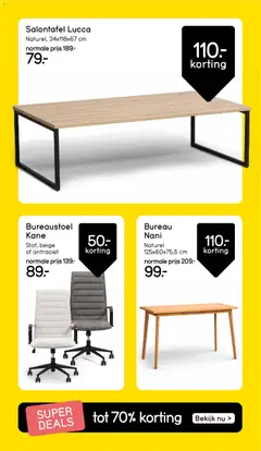 Leen Bakker folder - Voorbeeld van een folder van Leen Bakker, geldig van 16.03.2026 | Pagina: 21 | Producten: Bank, Stoel