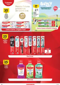 Pré-visualização PASTA DE DENTES CRIANÇA COLGATE BLUEY, Pasta de dentes para crianças Colgate Bluey, 0-5/6-9 anos, EMB.: 50 ml válido de 19.02.2026 | Página: 24 | Produtos: Escovar, Pasta de dentes