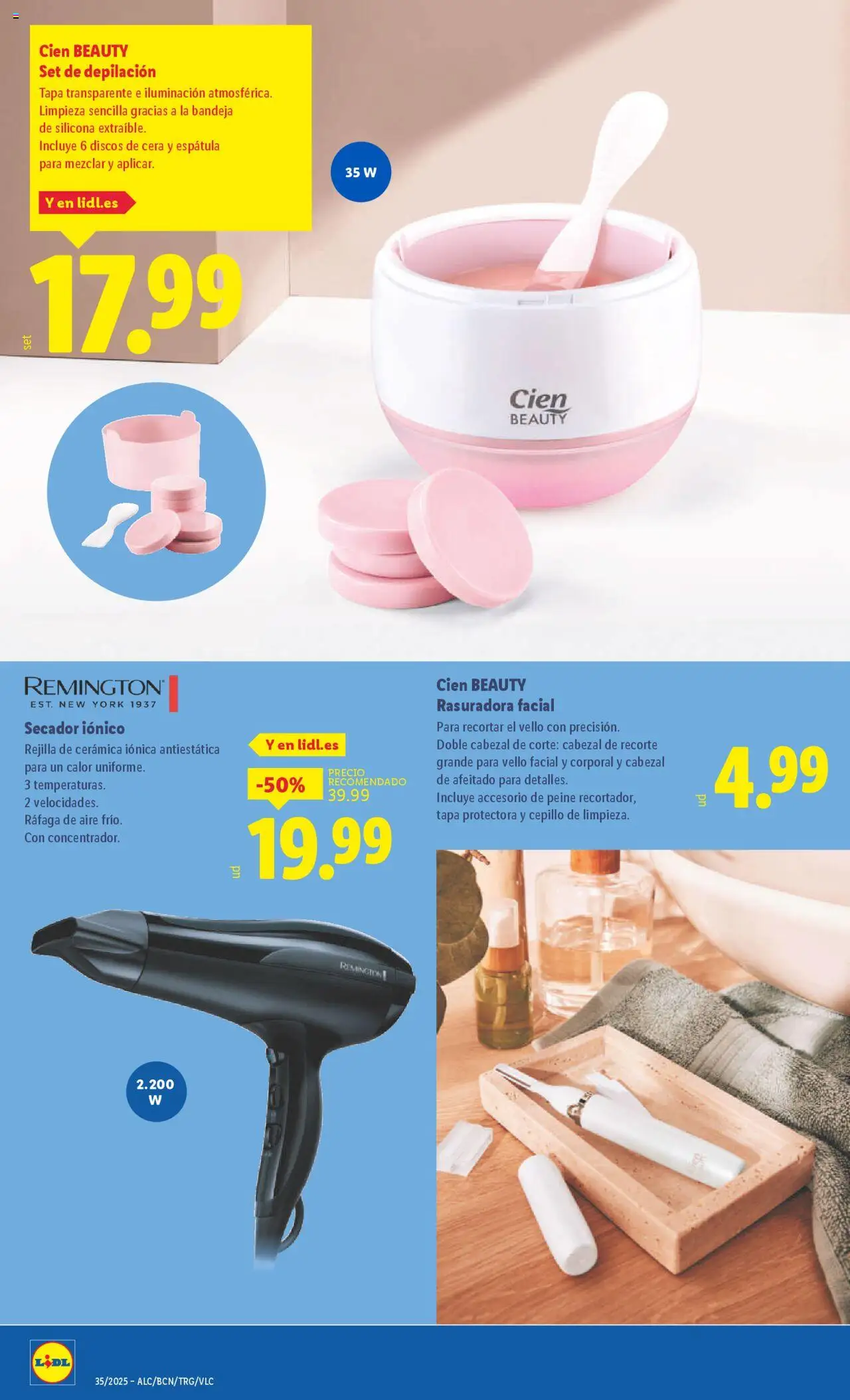 Lidl catálogo de bazar BCN │ válido desde el 25.08.2025 | Página: 26 | Productos: Cepillo, Galette de chaise, Bandeja