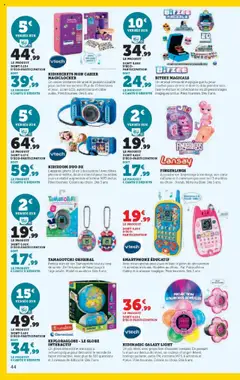Super U - Prévisualisation de Super U - Prix bas de Noël valide à partir de 21.10.2025 | Page: 44 | Produits: Smartphone, Autocollants, Stylo, Jeux