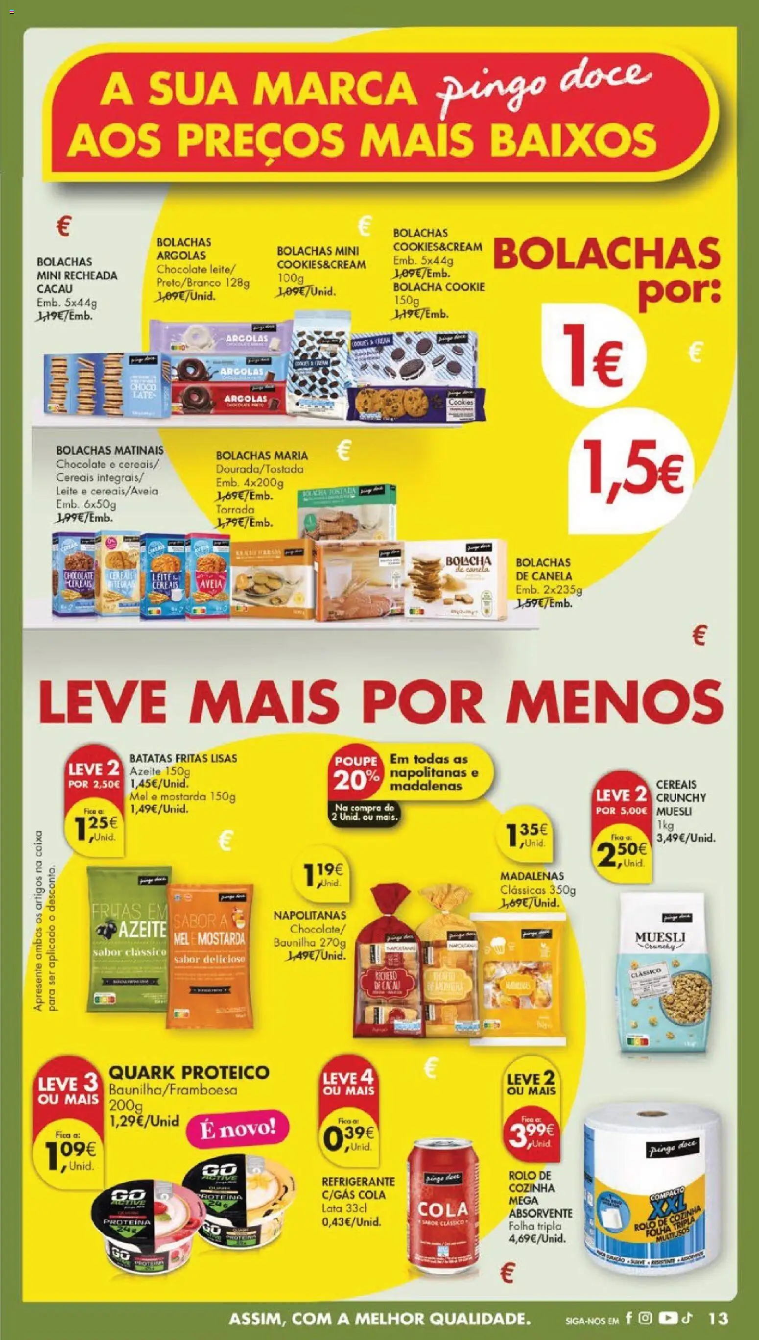 Pingo Doce Black Friday │ válido de 25.11.2025 | Página: 15 | Produtos: Aveia, Azeite, Canela, Chocolate