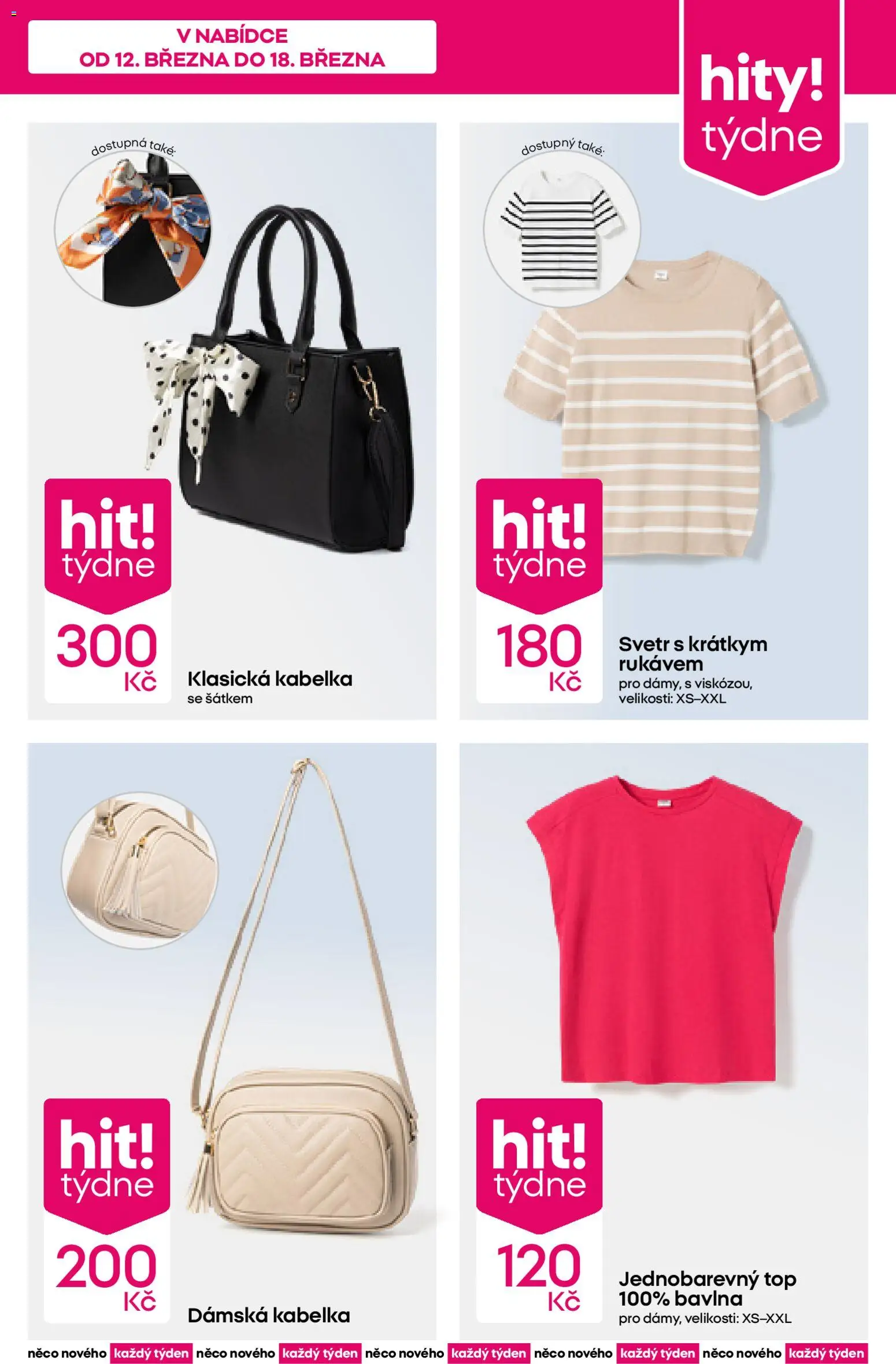 Pepco leták od 12.03.2026 | Strana: 3 | Produkty: Svetr, Kabelka