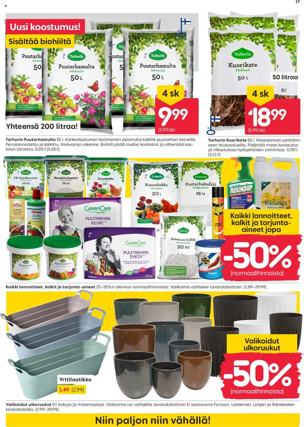 Rusta tarjoukset – voimassa 06.10.2025 alkaen | Sivu: 17 | Tuotteet: Voi