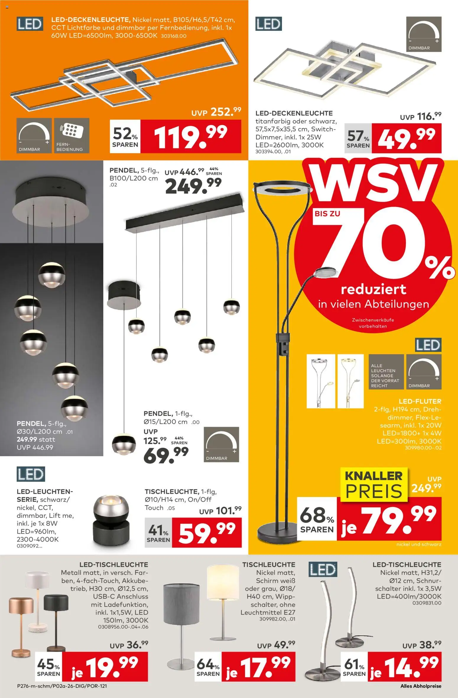 Porta! WSV: Bis zu 70% reduziert in vielen Abteilungen - Aachen – gültig ab 04.01.2026 | Seite: 8