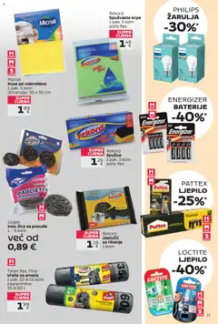 Tommy - Super ponuda za domaćinstvo - Pregled kataloga iz trgovine Tommy, vrijedi od 22.09.2025 | Stranica: 11