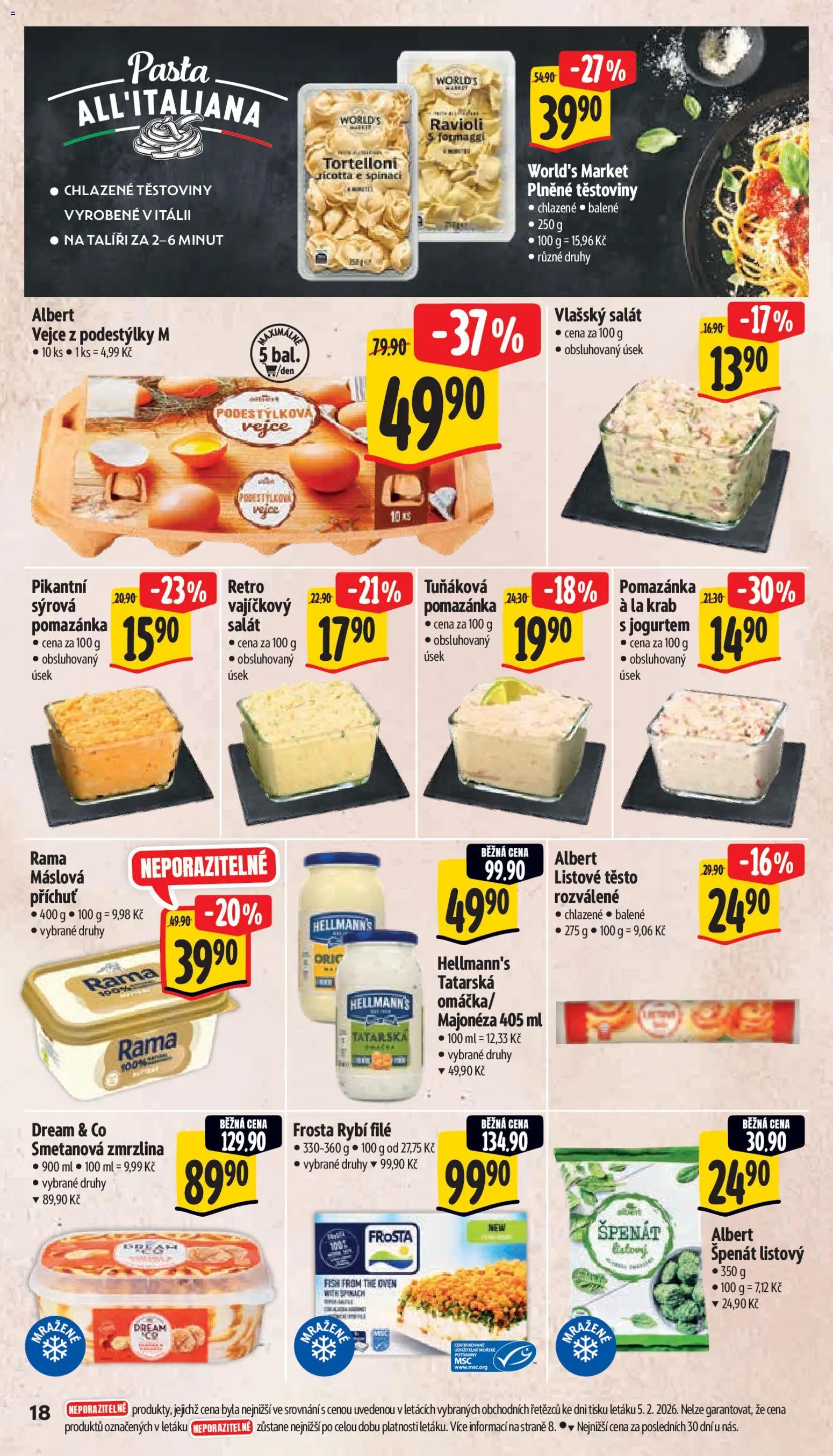 Albert leták - Supermarket od 11.02.2026 | Strana: 26