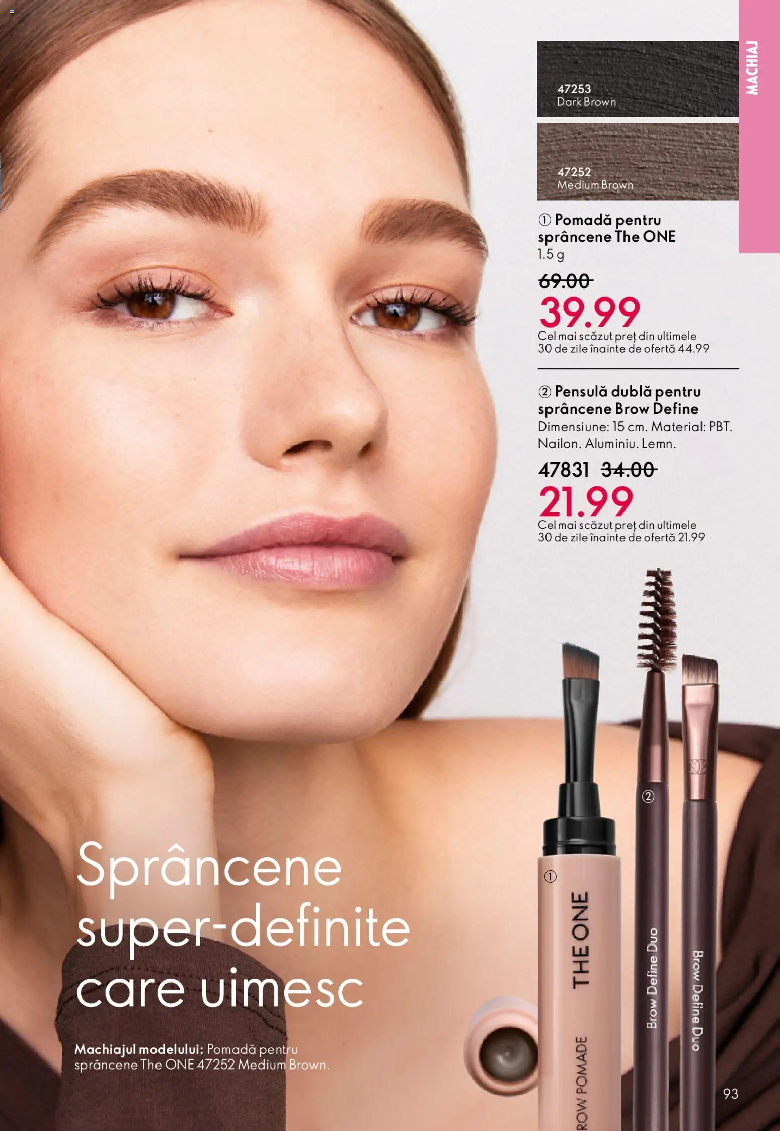 Noul catalog Oriflame – valabil de la 25.03.2026 | Pagină: 93 | Produse: Machiaj