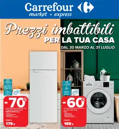 Anteprima del volantino Carrefour volantino Market - Prezzi imbattibili - Roma valido a partire dal 30.03.2026