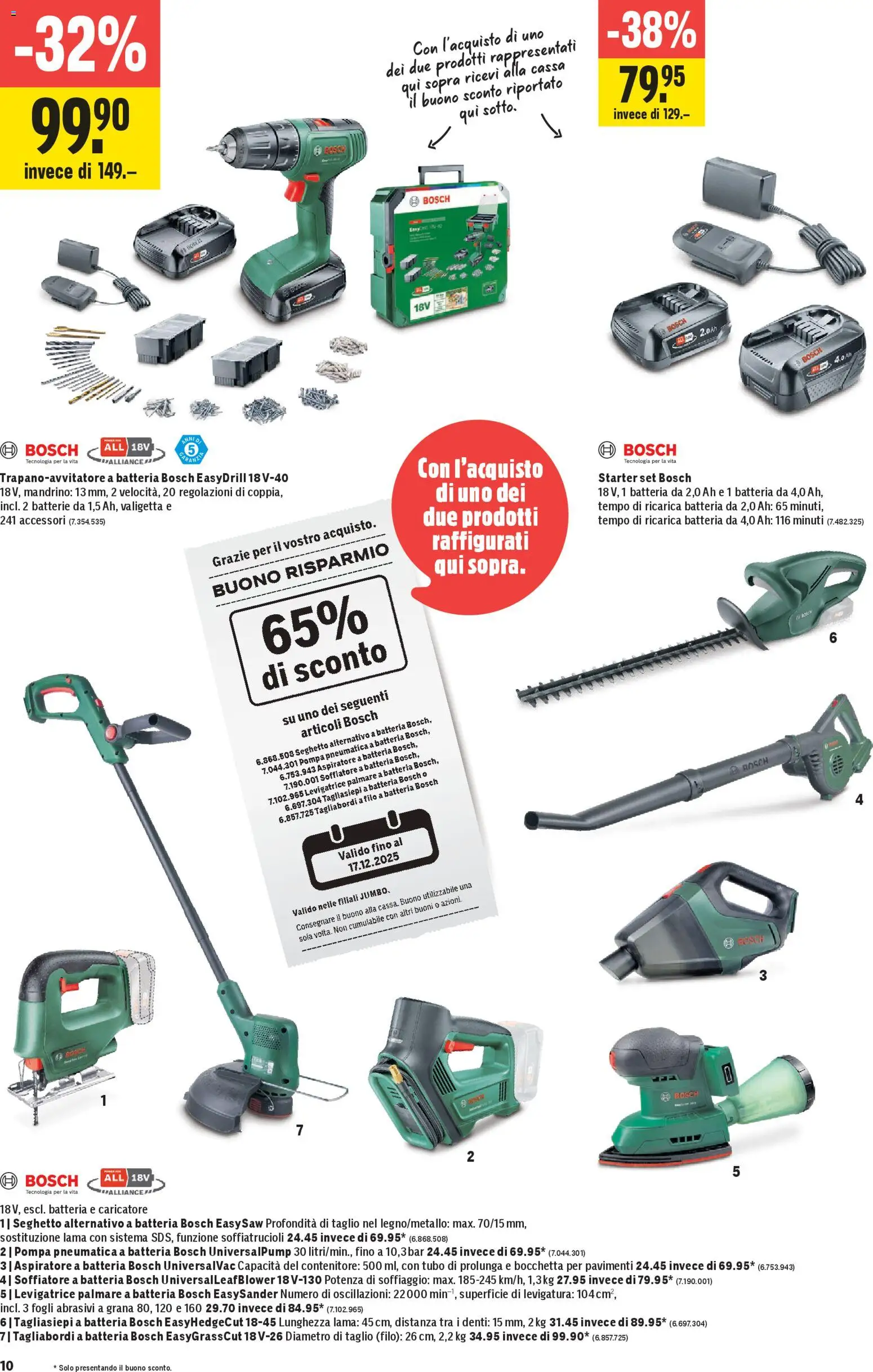 Jumbo Aktionen IT – gültig ab 20.11.2025 | Seite: 10 | Produkte: Batterie, Bosch