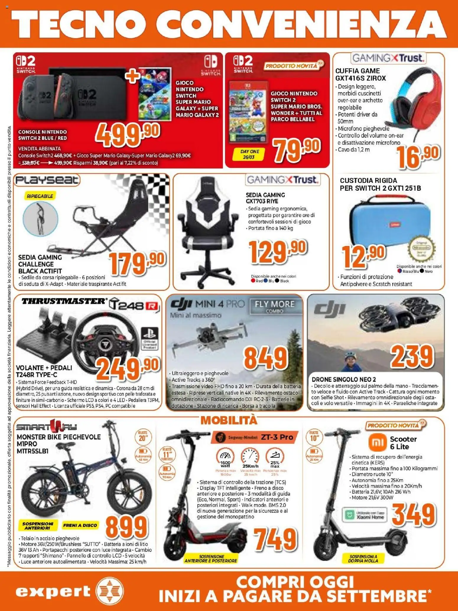 Volantino Expert del 26.03.2026 | Pagina: 7 | Prodotti: Video, Cavo, Borsa, Sedia