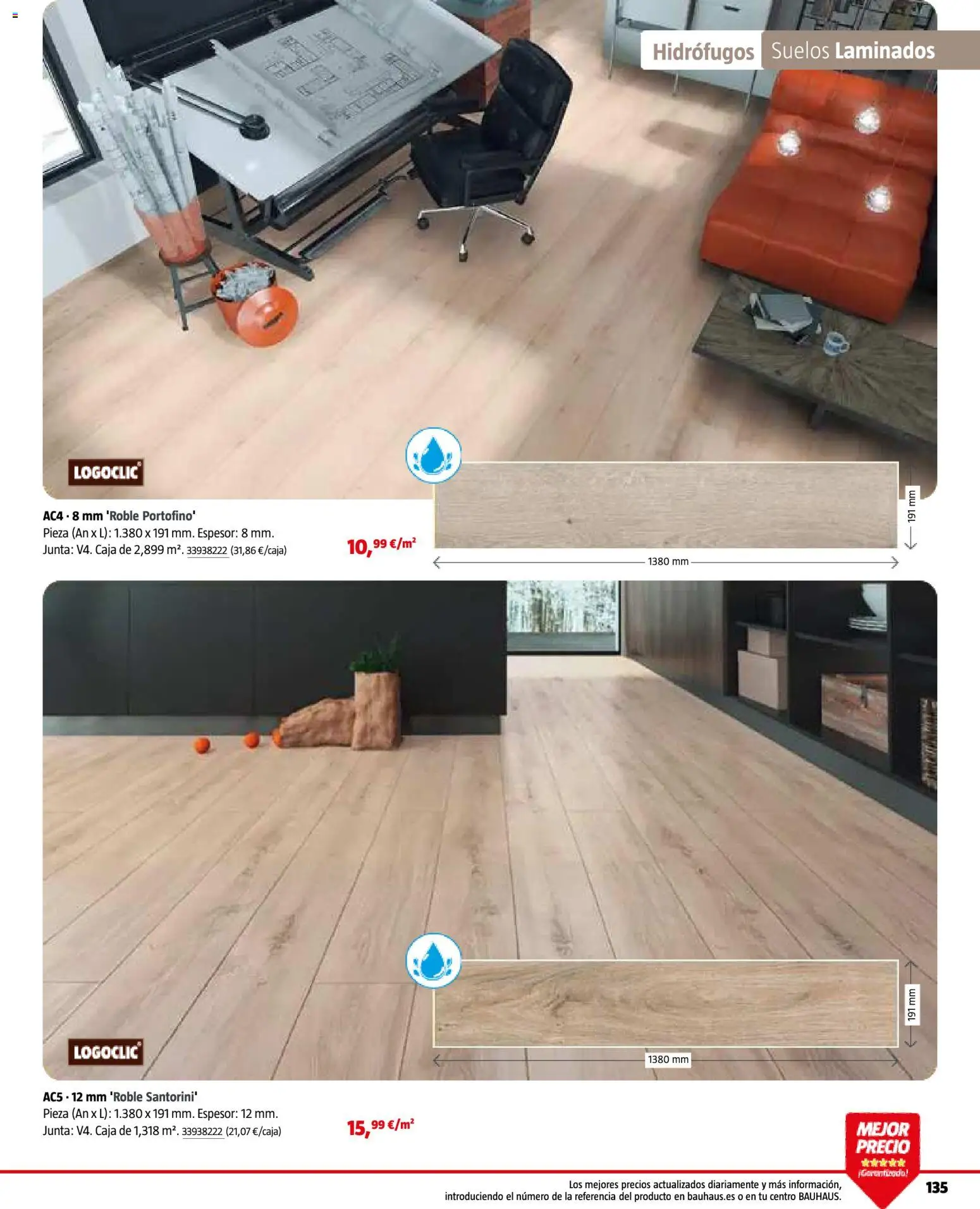 Bauhaus - Suelos y revestimientos │ válido desde el 24.02.2026 | Página: 135 | Productos: Caja