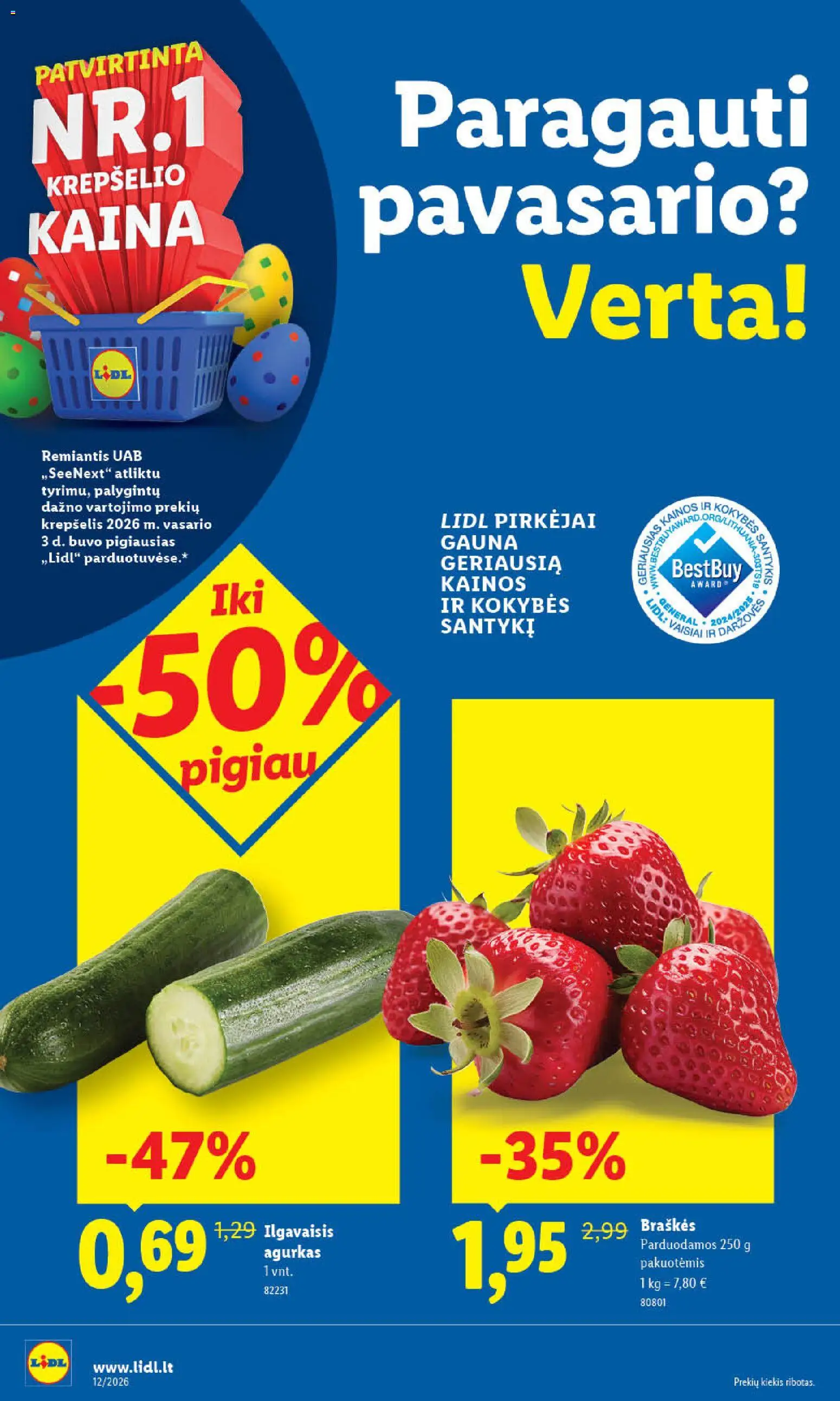 LIDL akcijos nuo 16.03.2026 | Puslapis: 43