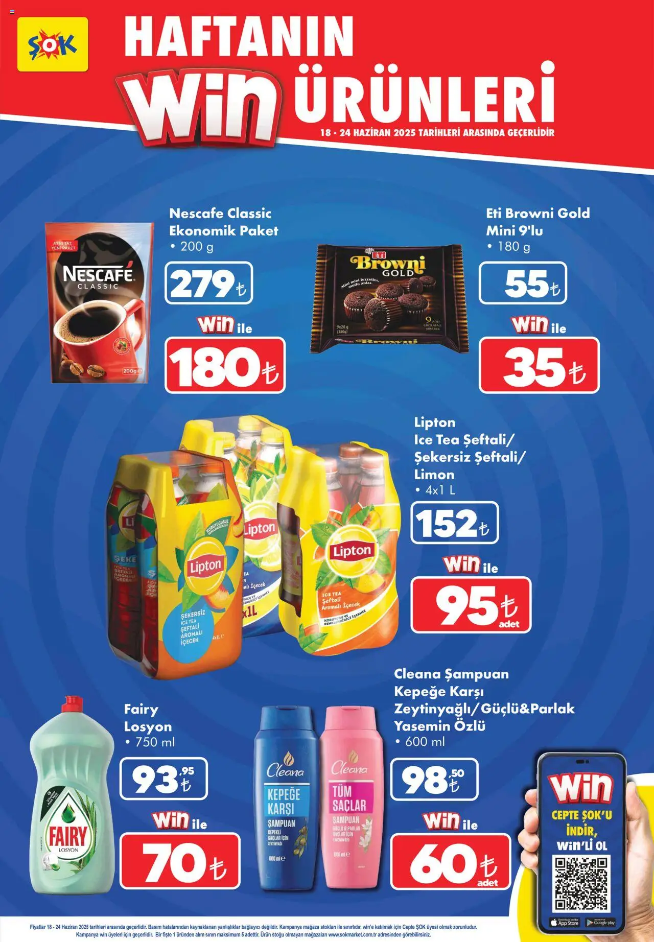 Şok Market Katalog - 18.06.2025 tarihinden itibaren geçerlidir | Sayfa: 4 | Ürünler: Şampuan, Yasemin, Bağlayıcı, Ice tea