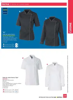 METRO - Prévisualisation de METRO - #CHR Équipement valide à partir de 01.01.2025 | Page: 239 | Produits: Stylo, Veste