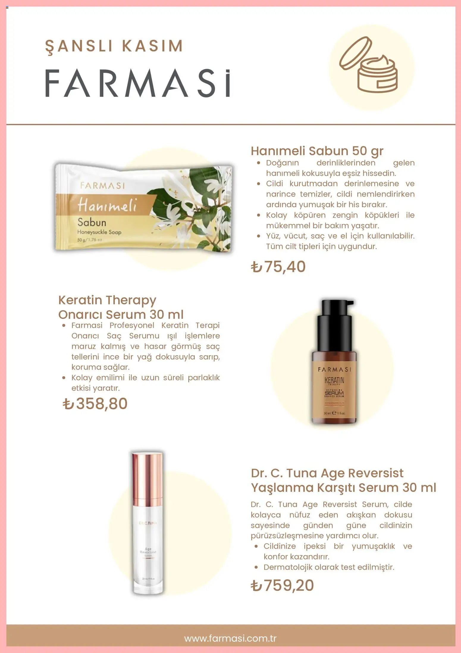 Farmasi Black Friday - 24.11.2025 tarihinden itibaren geçerlidir | Sayfa: 3 | Ürünler: Sabun, Yağ