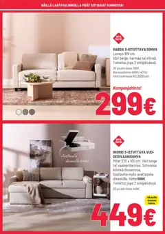 Masku-mainoslehti voimassa 03.02.2026 alkaen | Sivu: 2 | Tuotteet: Sohva