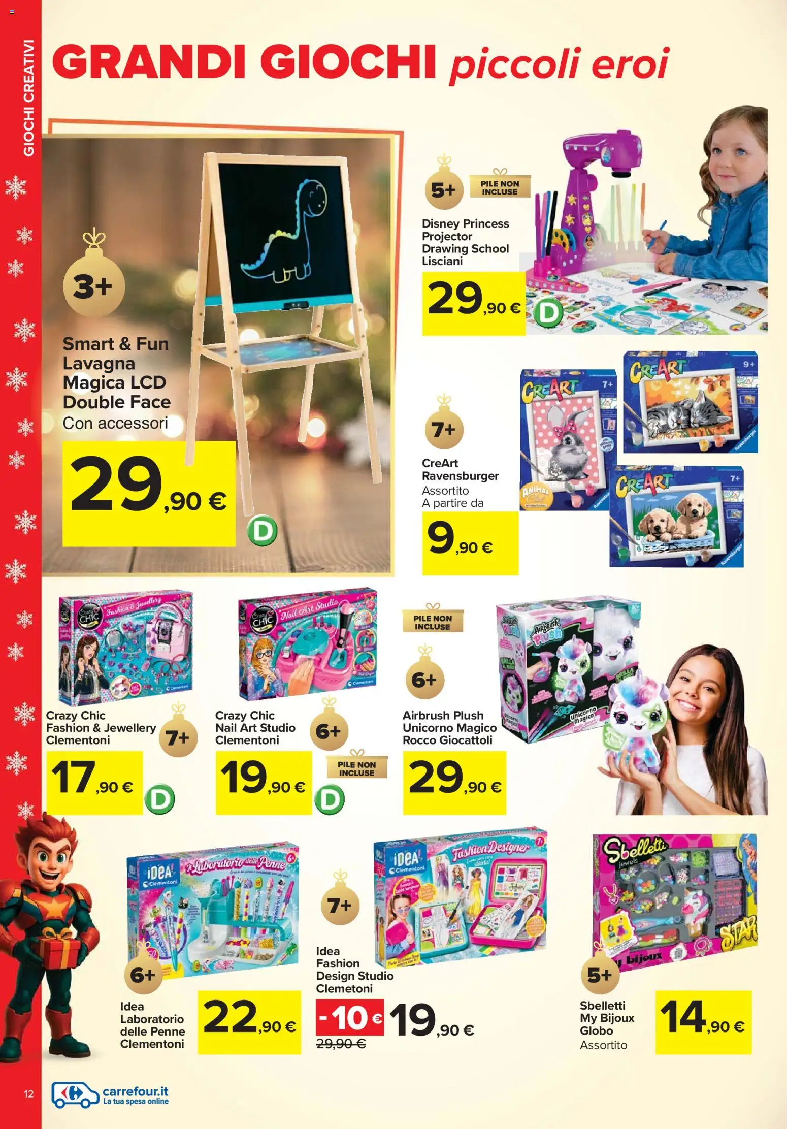Volantino Carrefour del 24.10.2025 | Pagina: 12 | Prodotti: Pile, Penne