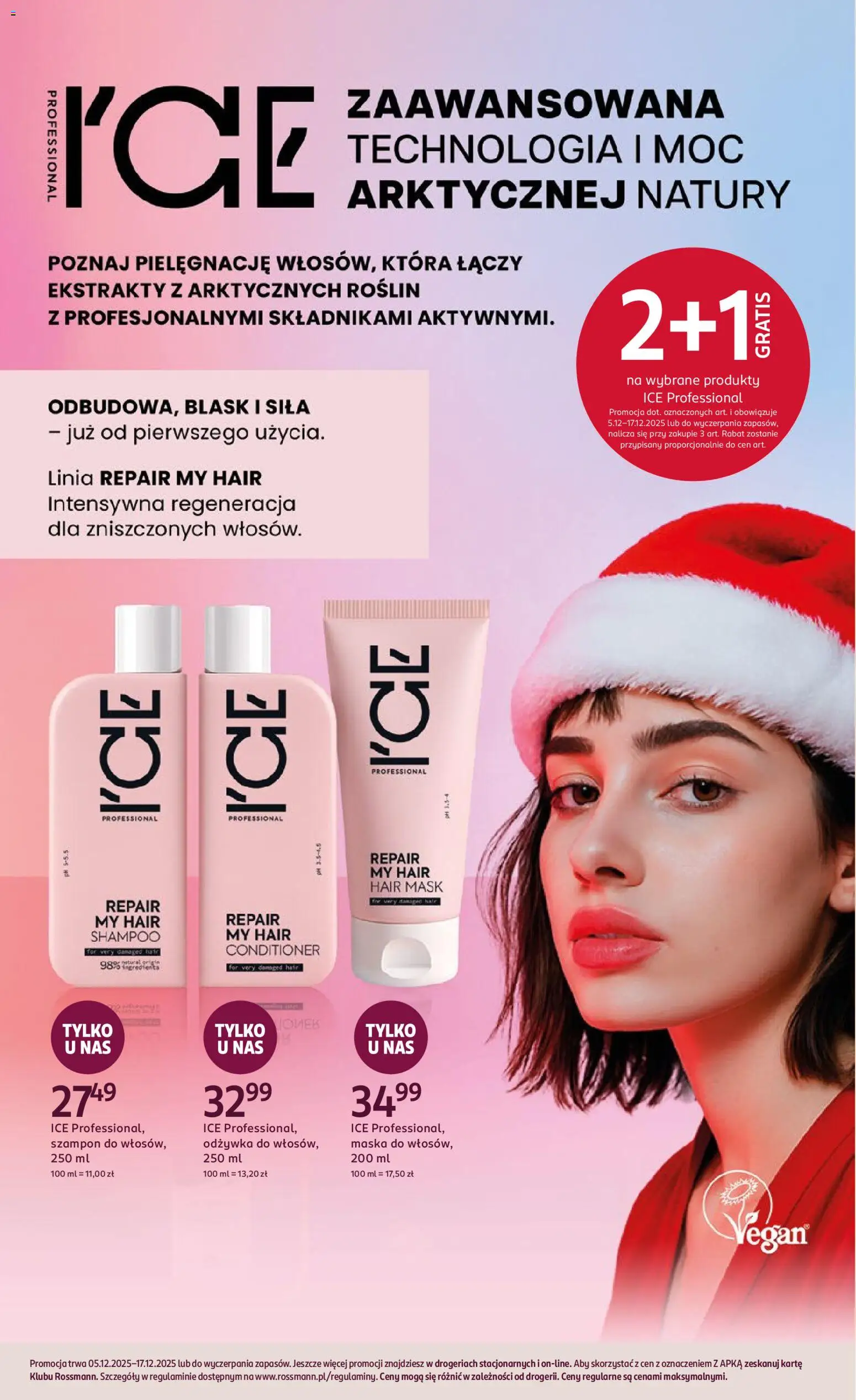 Rossmann Gazetka od 05.12.2025 | Strona: 18 | Produkty: Szampon, Odżywka, Maska