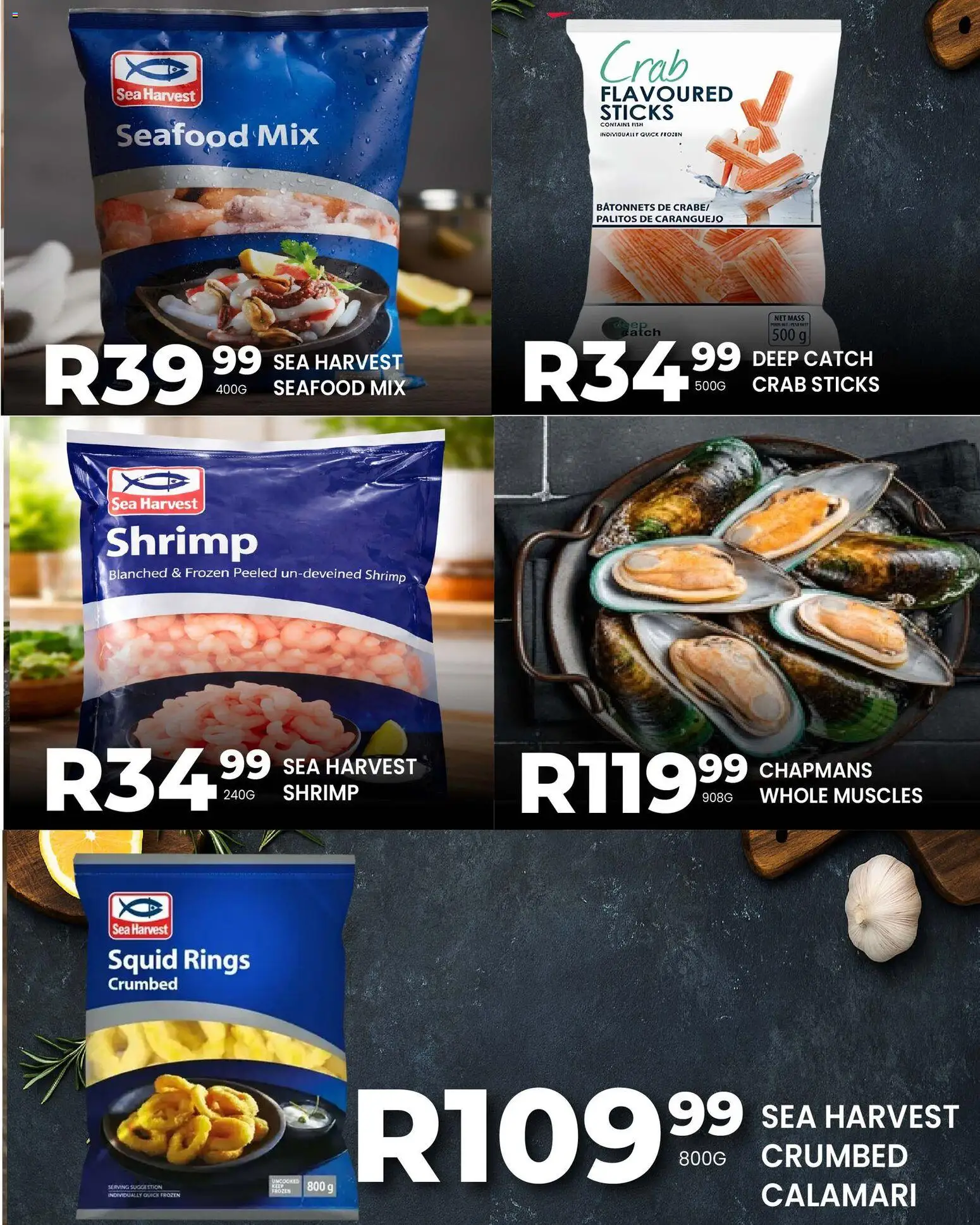 New Take n Pay catalogue – valid from 13.03.2026 | Page: 44 | Products: Seafood