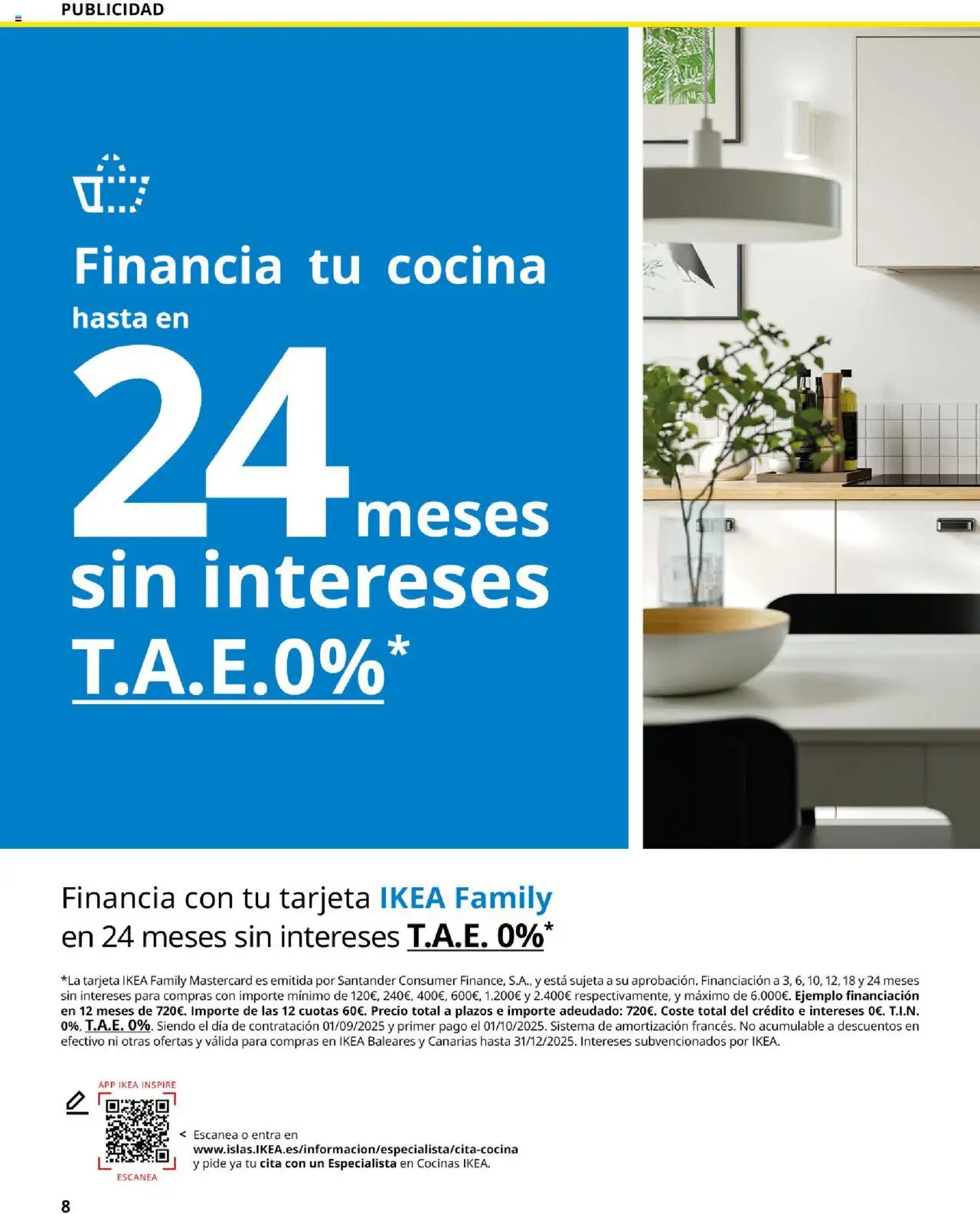 Catálogo IKEA Cocinas │ válido desde el 01.09.2025 | Página: 8 | Productos: Cocina