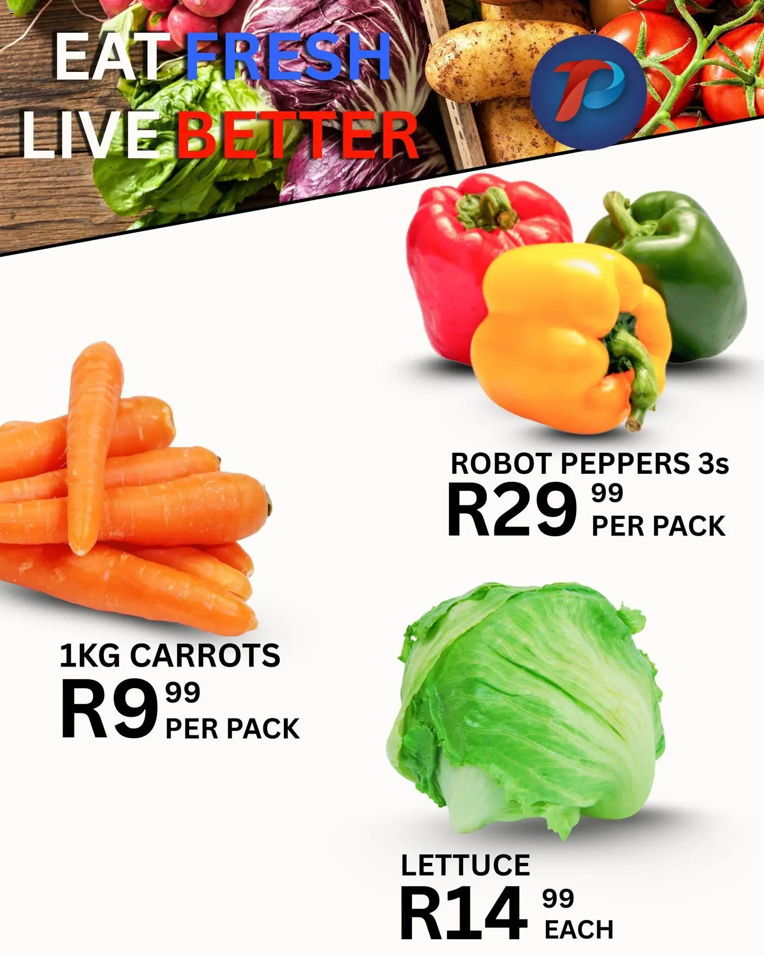 New Take n Pay catalogue – valid from 06.03.2026 | Page: 9 | Products: Carrots, Lettuce