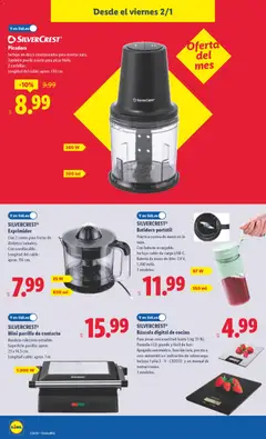 Vista previa SILVERCREST® Exprimidor, Con 2 conos para frutas de distintos tamaños. Con enrollacable. Longitud del cable: aprox. 116 cm. válido desde el 29.12.2025 | Página: 18