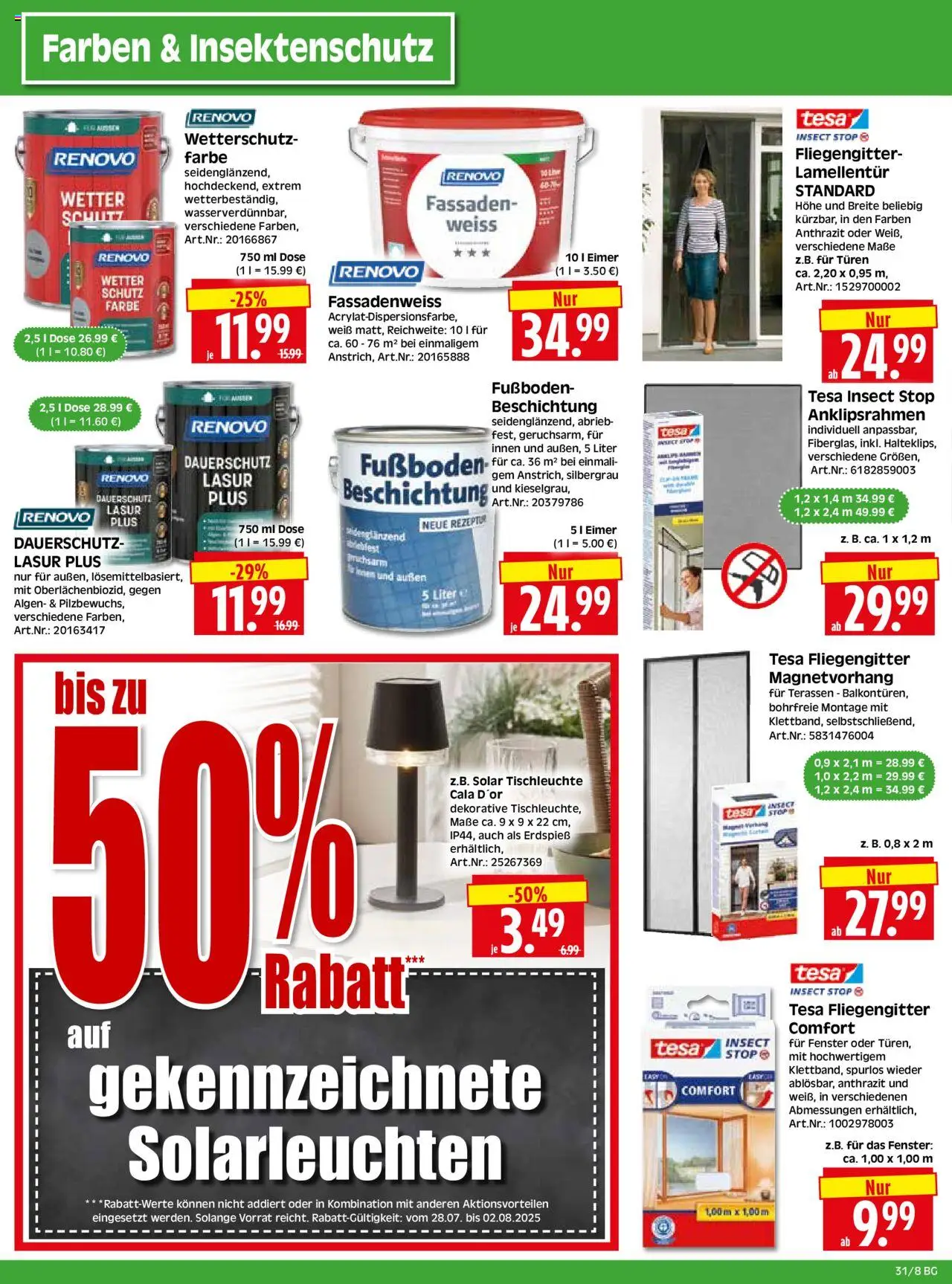 HERKULES  Bau & Garten - gültig ab dem 28.07.2025 | Seite: 8