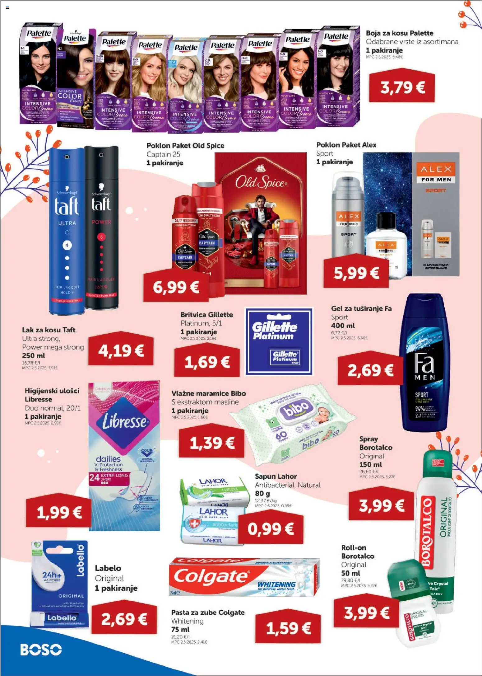 Boso katalog | vrijedi od 04.12.2025 | Stranica: 12 | Proizvodi: Labello, Pasta za zube, Pasta, Libresse