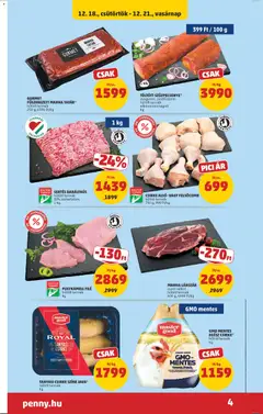 PULYKAMELL FILÉ, hűtött termék kg - amely érvényes a következő dátumtól: 18.12.2025 | Oldal: 6