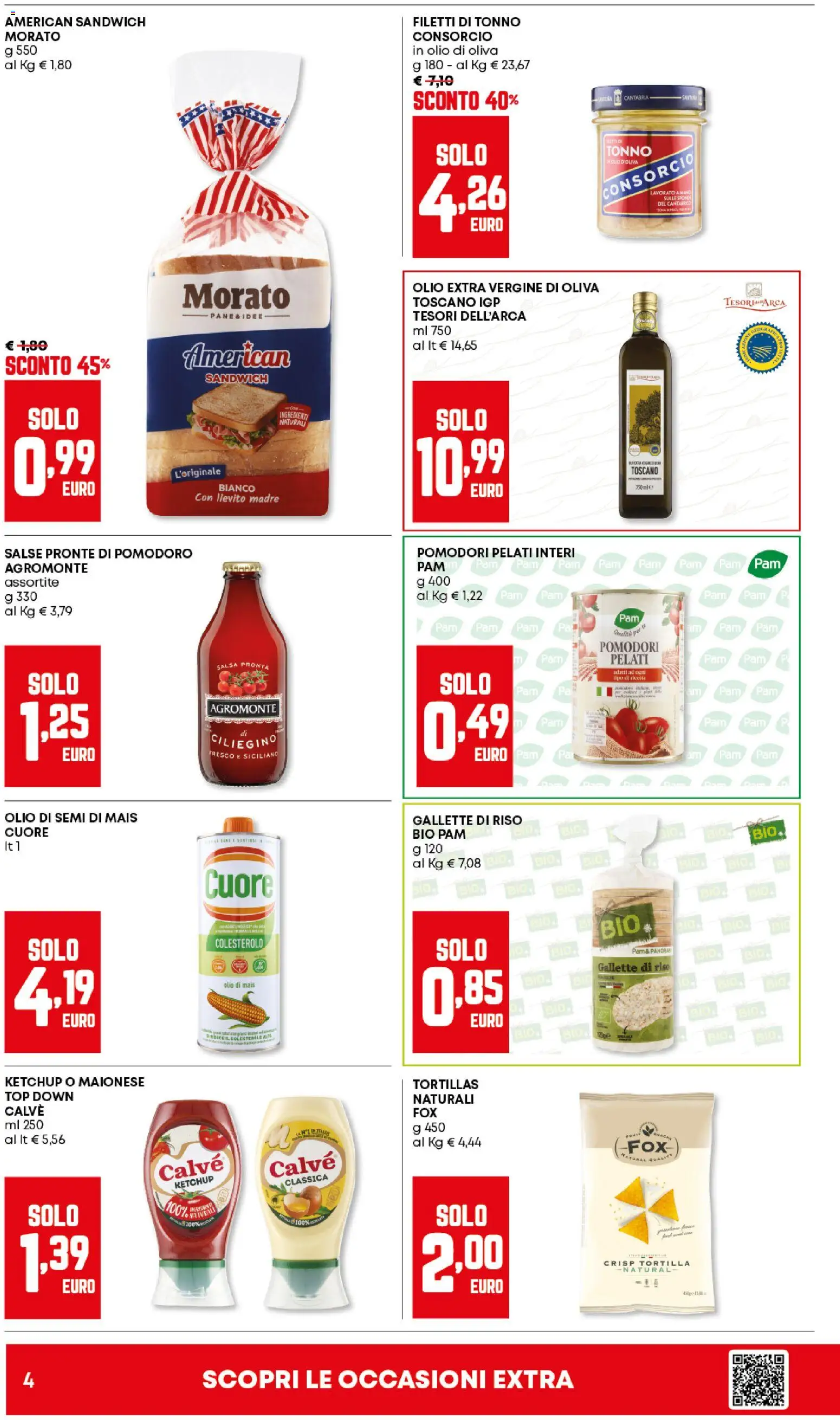 Volantino Panorama del 23.10.2025 | Pagina: 4 | Prodotti: Riso, Gallette, Olio extra vergine, Olio di Oliva