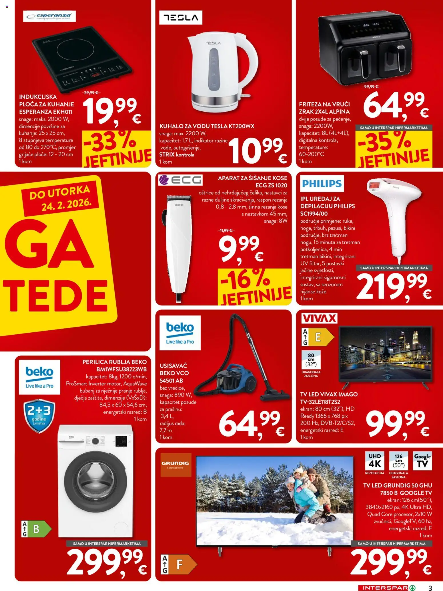 Interspar katalog | vrijedi od 11.02.2026 | Stranica: 3
