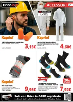 Anteprima del volantino Brico io Abbigliamento - Alessandria catalogo valido a partire dal 20.10.2025 | Pagina: 7