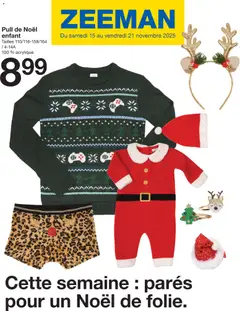 Zeeman - Prévisualisation de Zeeman catalogue Noël valide à partir de 15.11.2025