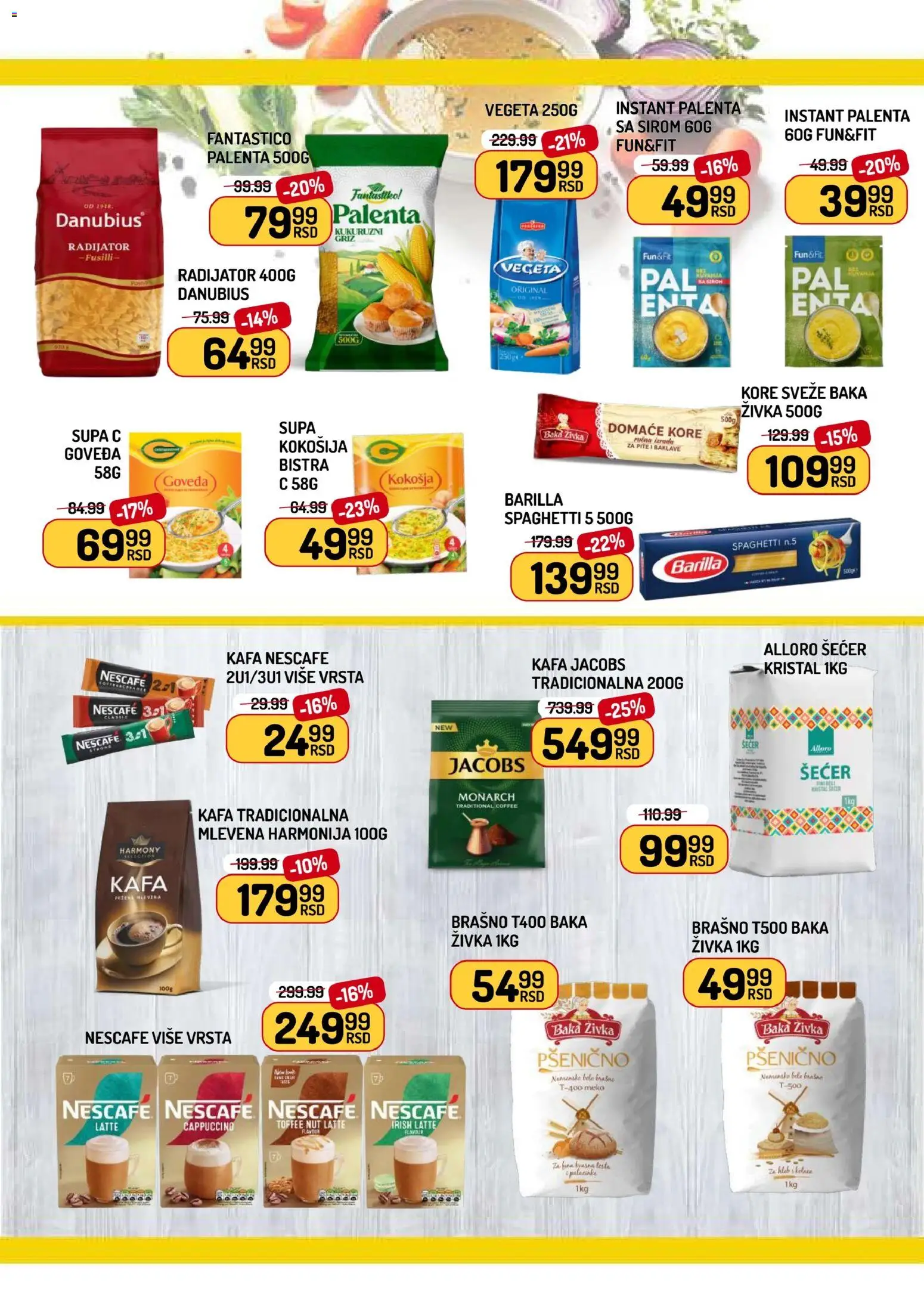 Aman katalog - važi od 30.01.2026 | Strana: 6 | Proizvode: Palenta, Šećer, Radijator, Palačinke