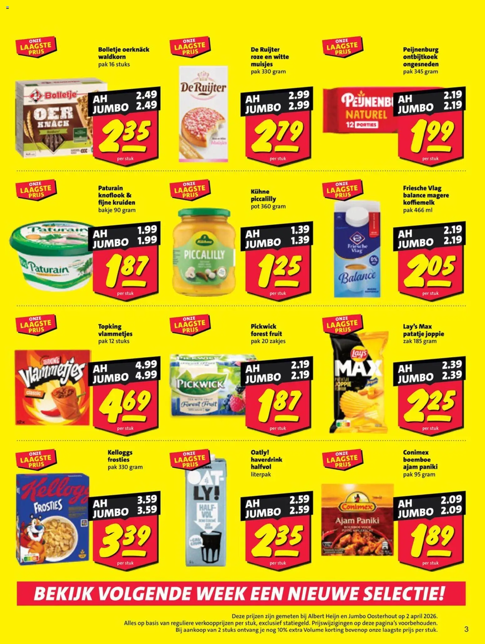 {H1} | Pagina: 3 | Producten: Pot, La, Fruit, Knoflook