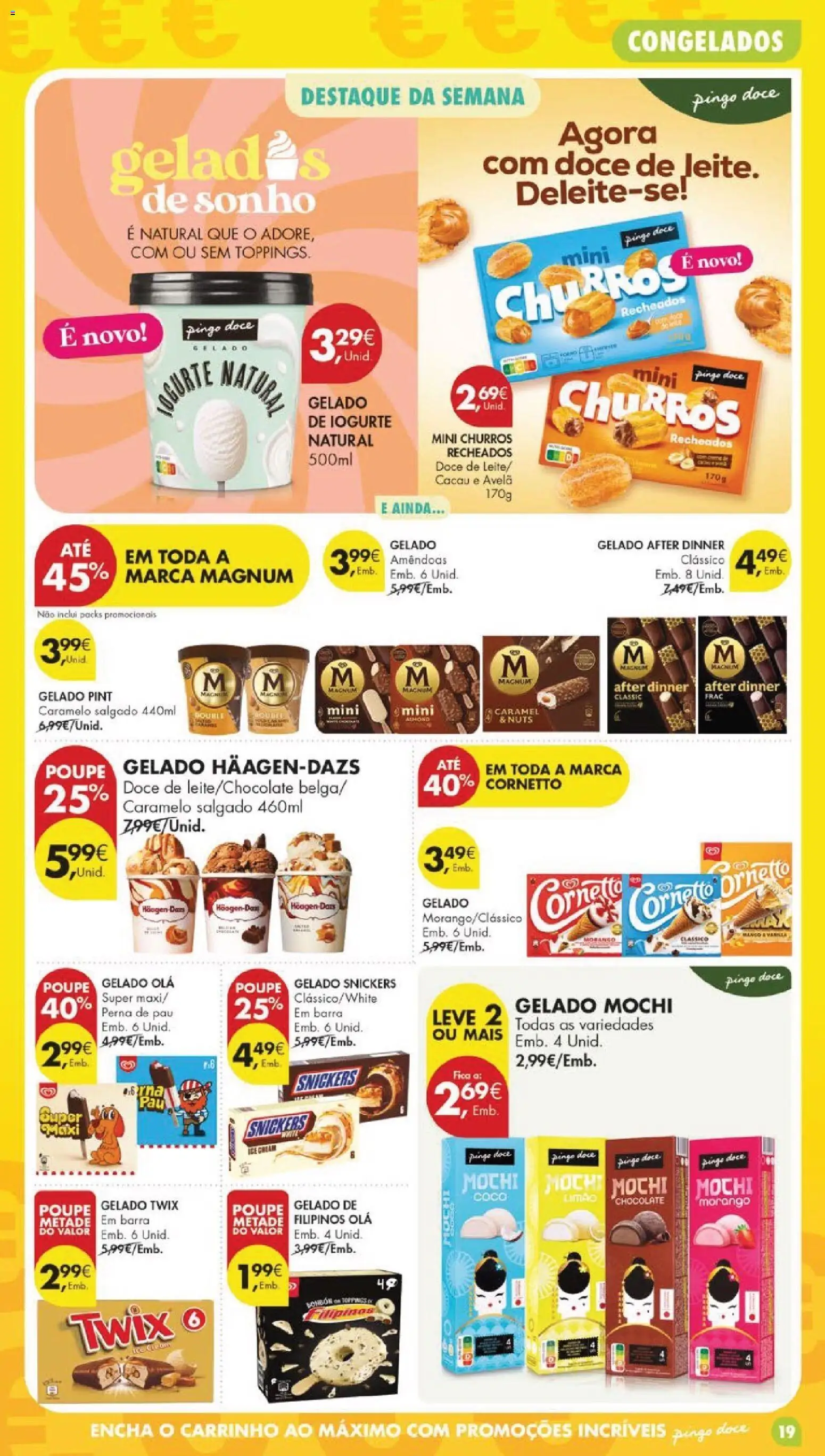 Pingo Doce folheto │ válido de 28.04.2026 | Página: 21 | Produtos: Amêndoas, Filipinos, Gelado, Chocolate