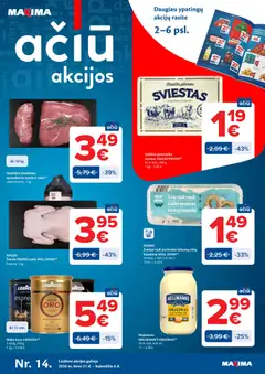 MAXIMA leidinys galioja nuo 31.03.2026