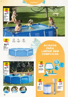 Continente - Verão │ válido de 17.06.2025 | Página: 10 | Produtos: Piscina, Termómetro, Piscinas
