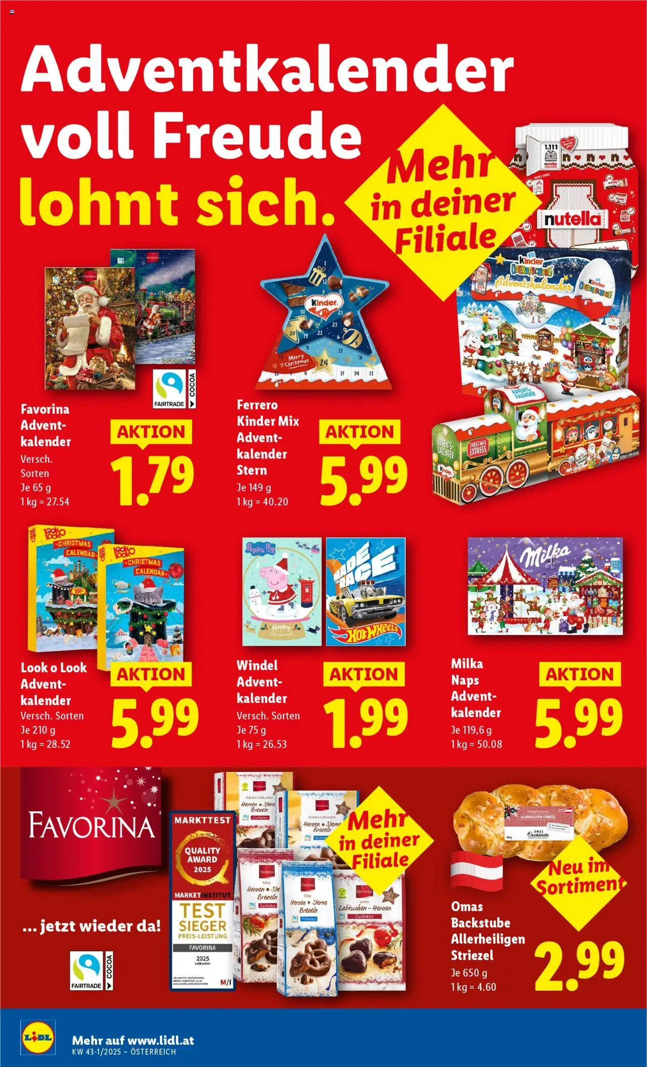 Lidl - Altenmarkt im Pongau, St. Johann im Pongau, Zell am See gültig ab 16.10.2025 | Seite: 42
